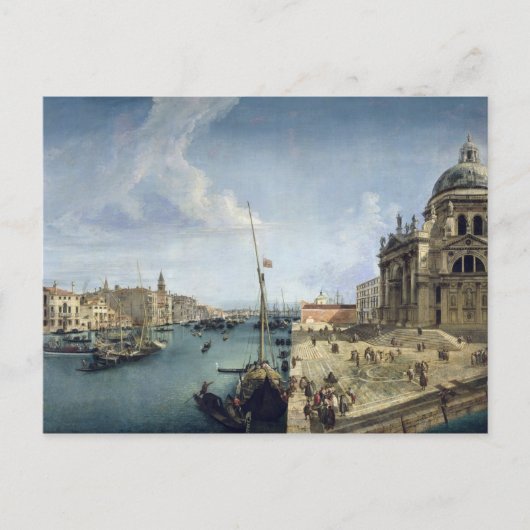 Eingang zum Canale Grande Postkarte (Vorderseite)