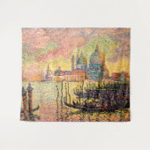 Eingang zum Canale Grande, Venedig | Paul Signac | Wandteppich (Vorderseite (Horizontal))