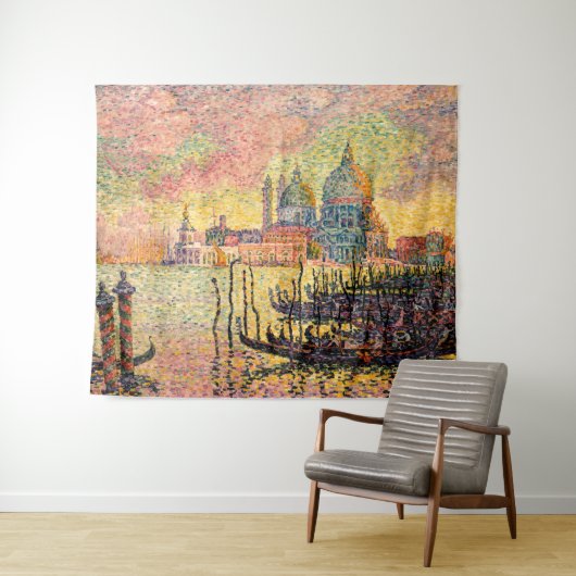 Eingang zum Canale Grande, Venedig | Paul Signac | Wandteppich (Beispiel (Horizontal))