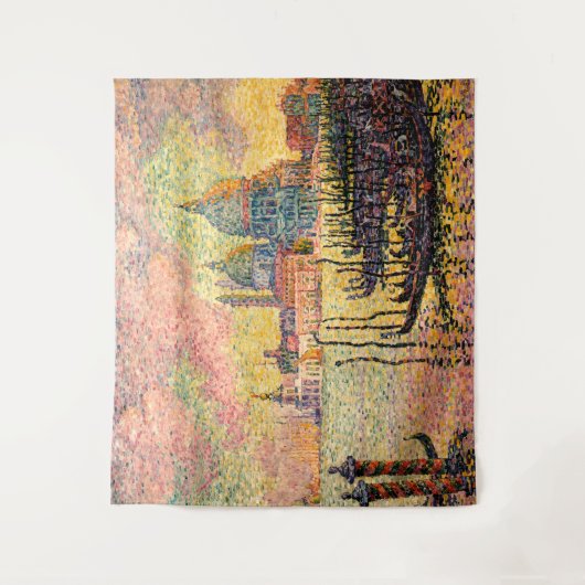 Eingang zum Canale Grande, Venedig | Paul Signac | Wandteppich (Vorderseite)