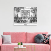 Eingang zum "Grand Café Parisien", Paris Leinwanddruck (Insitu (Wohnzimmer))