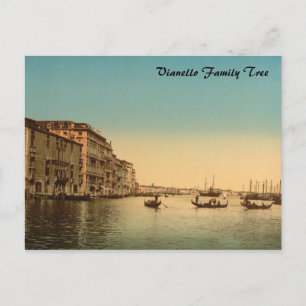 Eingang zum Grand Canal I, Venedig, Italien Postkarte