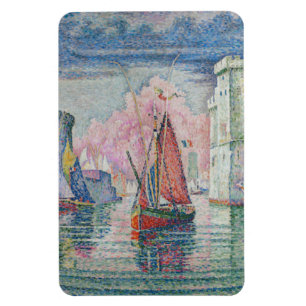 Eingang zum Hafen von La Rochelle, Paul Signac Magnet