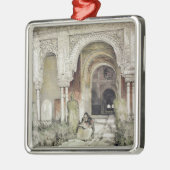 Eingang zum Hall der zwei Schwestern (Sala de l Ornament Aus Metall (Links)