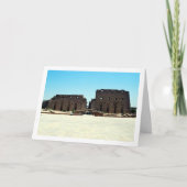 Eingang zum Karnak-Tempel, Luxor, Ägypten Karte (Vorderseite)