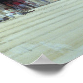 Eingang zum Metropolitan Museum New York Poster (Ecke)