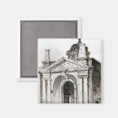 Eingang zum Montague House Magnet (Vorderseite/Rückseite)