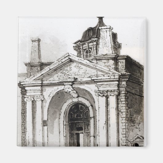 Eingang zum Montague House Magnet (Vorne)