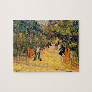 Eingang zum öffentlichen Park von Vincent van Gogh Puzzle