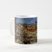 Eingang zum Quarry, Saint-Remy von Vincent van Gog Kaffeetasse (Vorderseite Links)