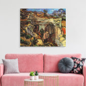 Eingang zum Quarry, Saint-Remy von Vincent van Gog Leinwanddruck (Insitu (Wohnzimmer))