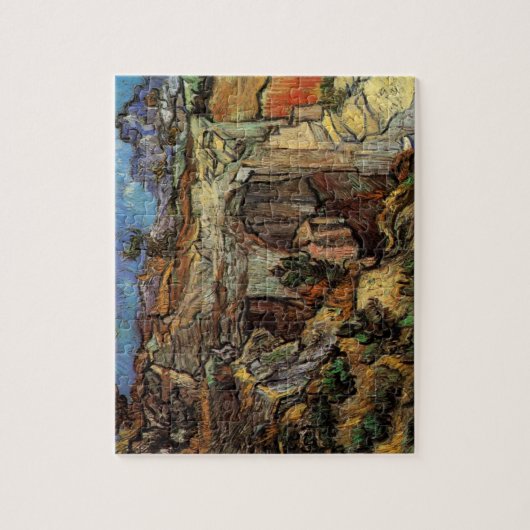 Eingang zum Quarry, Saint-Remy von Vincent van Gog Puzzle (Vertikal)
