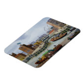Eingang zum Regent's Canal Dock Magnet (Linke Seite)