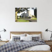 Eingang zum Schloss Dromoland ohne Personen Leinwanddruck (Insitu (Schlafzimmer))