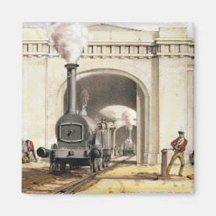 Eingang zum sich fortbewegenden Motor-Haus, Magnet