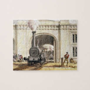Eingang zum sich fortbewegenden Motor-Haus, Puzzle