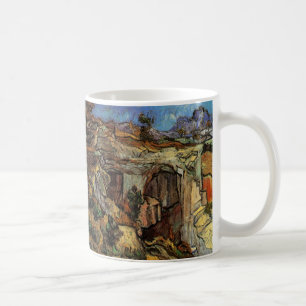 Eingang zum Steinbruch, Saint-Remy von Vincent van Kaffeetasse