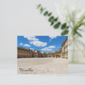 Eingang zum Versailles Palace - Frankreich Postkarte (Stehend Vorderseite)