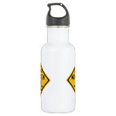 Eingang zur Accordion-Zone Edelstahlflasche (Rückseite)