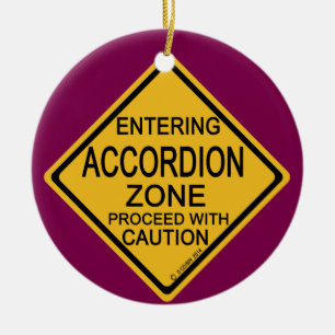 Eingang zur Accordion-Zone Keramik Ornament