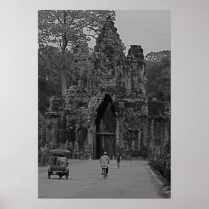 Eingang zur Angkor Wat Poster