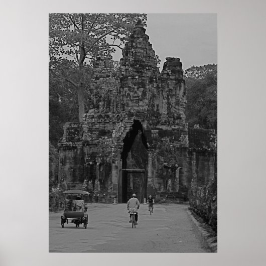 Eingang zur Angkor Wat Poster (Vorne)
