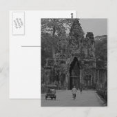 Eingang zur Angkor Wat Postkarte (Vorne/Hinten)