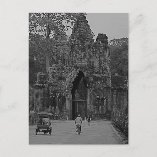 Eingang zur Angkor Wat Postkarte (Vorderseite)