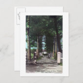 Eingang zur Casa Theodore Wagner Ansicht Postkarte (Vorne/Hinten)