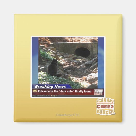 Eingang zur dunklen Seite Magnet (Vorne)