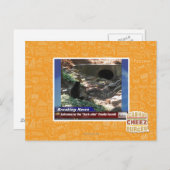 Eingang zur dunklen Seite Postkarte (Vorne/Hinten)