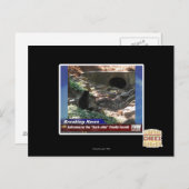 Eingang zur dunklen Seite Postkarte (Vorne/Hinten)