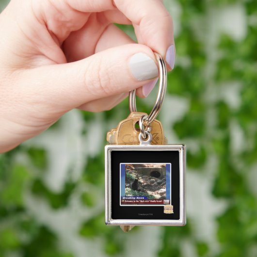 Eingang zur dunklen Seite Schlüsselanhänger (Hand)