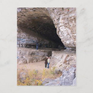 Eingang zur Höhle im Felsen, Höhle im Felsen IL Postkarte