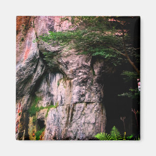 Eingang zur Höhle Magnet
