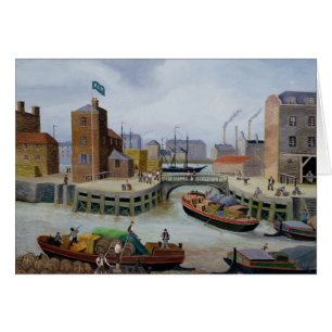 Eingang zur Kanal-dem Dock des Regenten