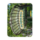 Eingang zur Metrostation Montmartre - Paris Magnet (Vertikal)