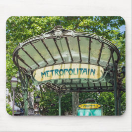 Eingang zur Metrostation Montmartre - Paris Mousepad