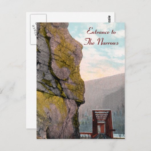 Eingang zur Postkarte der Pfeile (Vorne/Hinten)