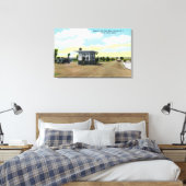 Eingang zur Sampson Air Force Base View Leinwanddruck (Insitu (Schlafzimmer))