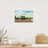 Eingang zur Sampson Air Force Base View Poster (Küche)