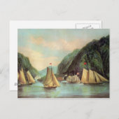 Eingang zur Vintagen Postkarte Highlands (Vorne/Hinten)