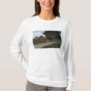 Eingangs-Ansicht des touristischen Parks T-Shirt