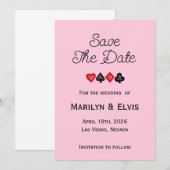 Eingangsdatum Flache Ankündigungskarte Ankündigung (Vorne/Hinten)