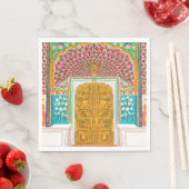 Eingangstür zum Jaipur Palace Serviette (Beispiel)