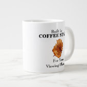 EINGEBAUTER KAFFEESCHMUTZ Jumbo-Tasse (Vorderseite Rechts)