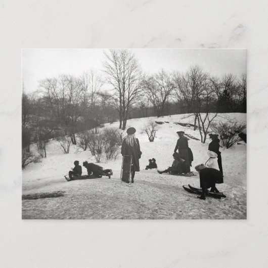 Eingebettet in den Central Park, 1906 Postkarte (Vorderseite)