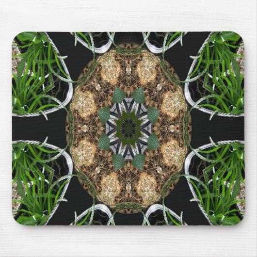 Eingebettet in den Garten... Mousepad (Vorne)