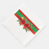 Eingebettet in einen roten Bogen Serviette (Ecke)