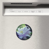 Eingebettete Clematis-Blume Personalisiert Magnet (In Situ (Geschirrspüler))